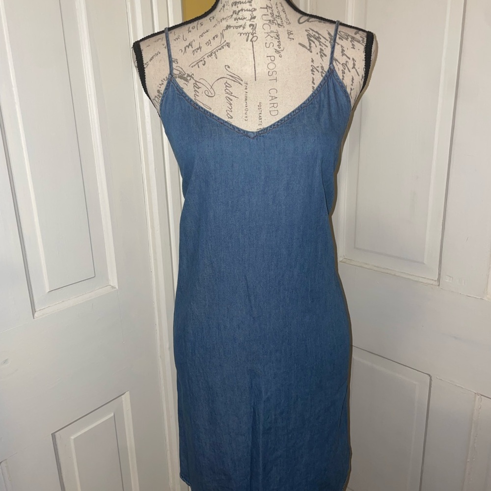 Blue Denim Dress